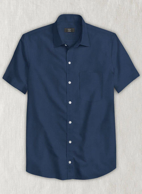 Air Blue Stretch Twill Shirt