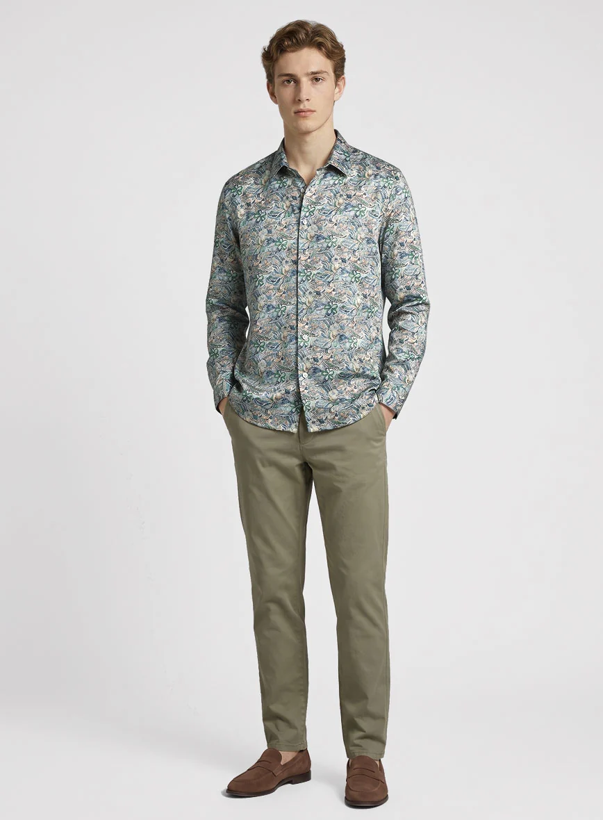 Amadis Silk Cotton Shirt - Image 4