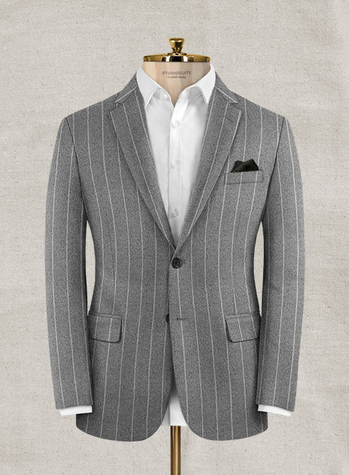 Ariston Niccio Wool Cotton Silk Cool Suit - Image 3