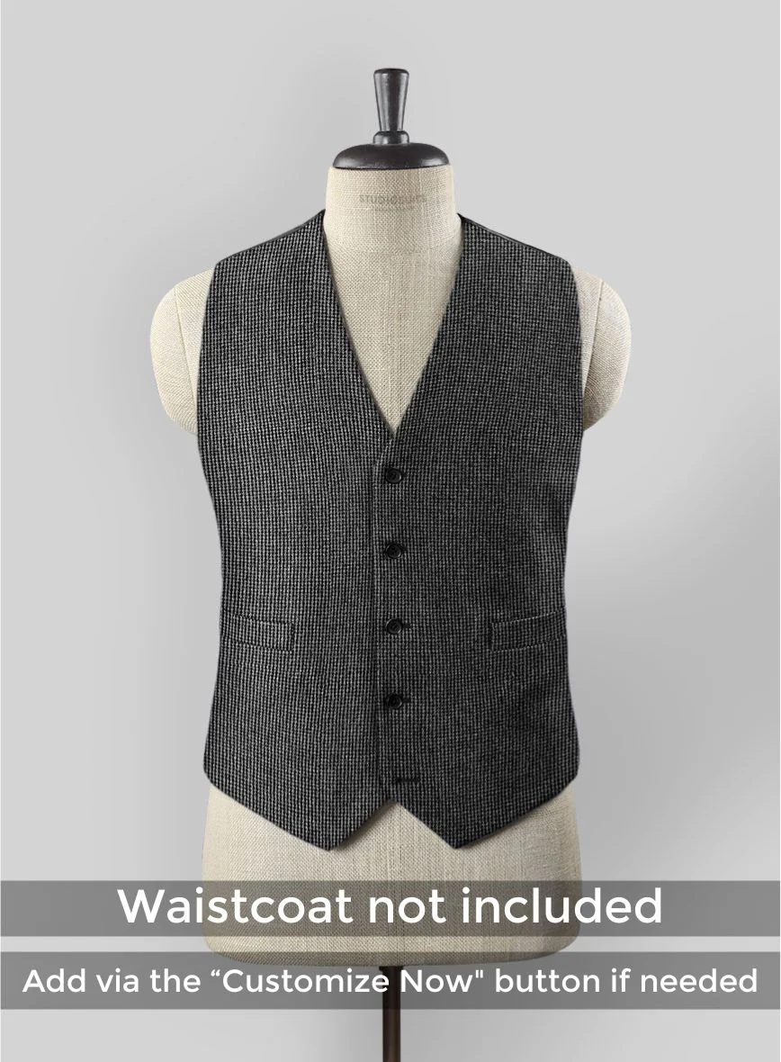 Arthur Shelby Peaky Blinders Gray Tweed Suit - Image 3