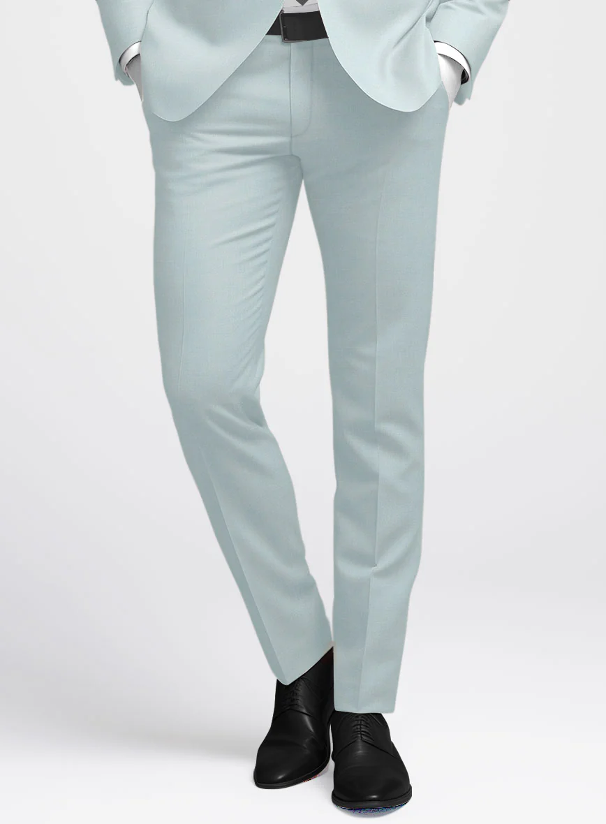 Napolean Wool Baby Blue Pants
