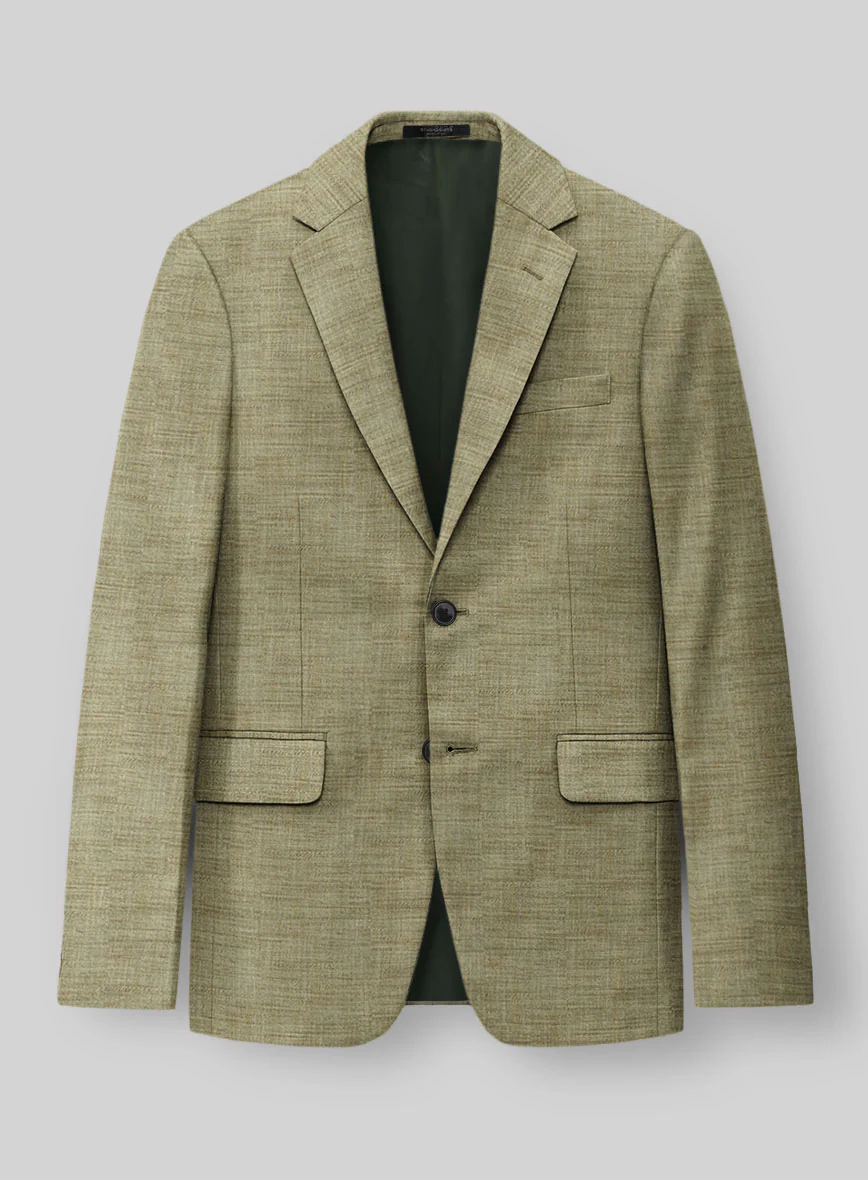 Bamboo Wool Canary Green Jacket