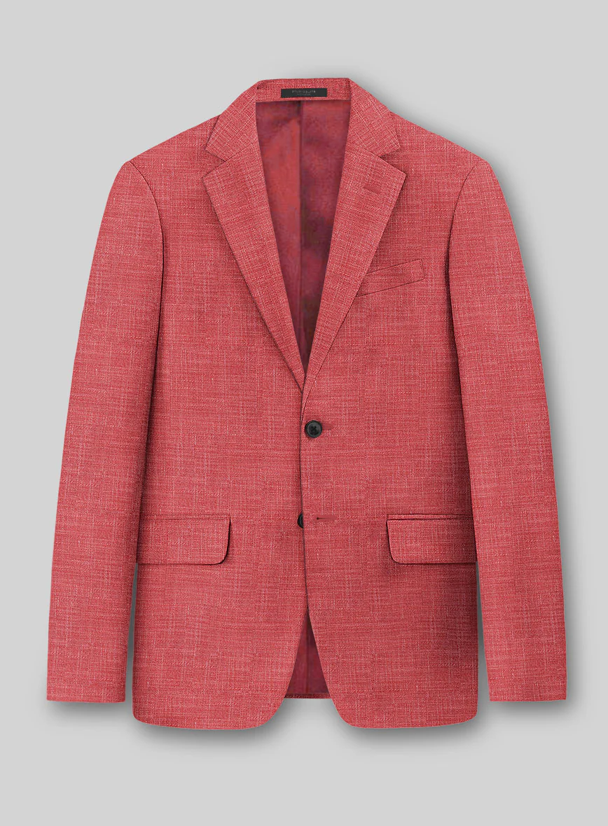 Bamboo Wool Poppy Red Jacket