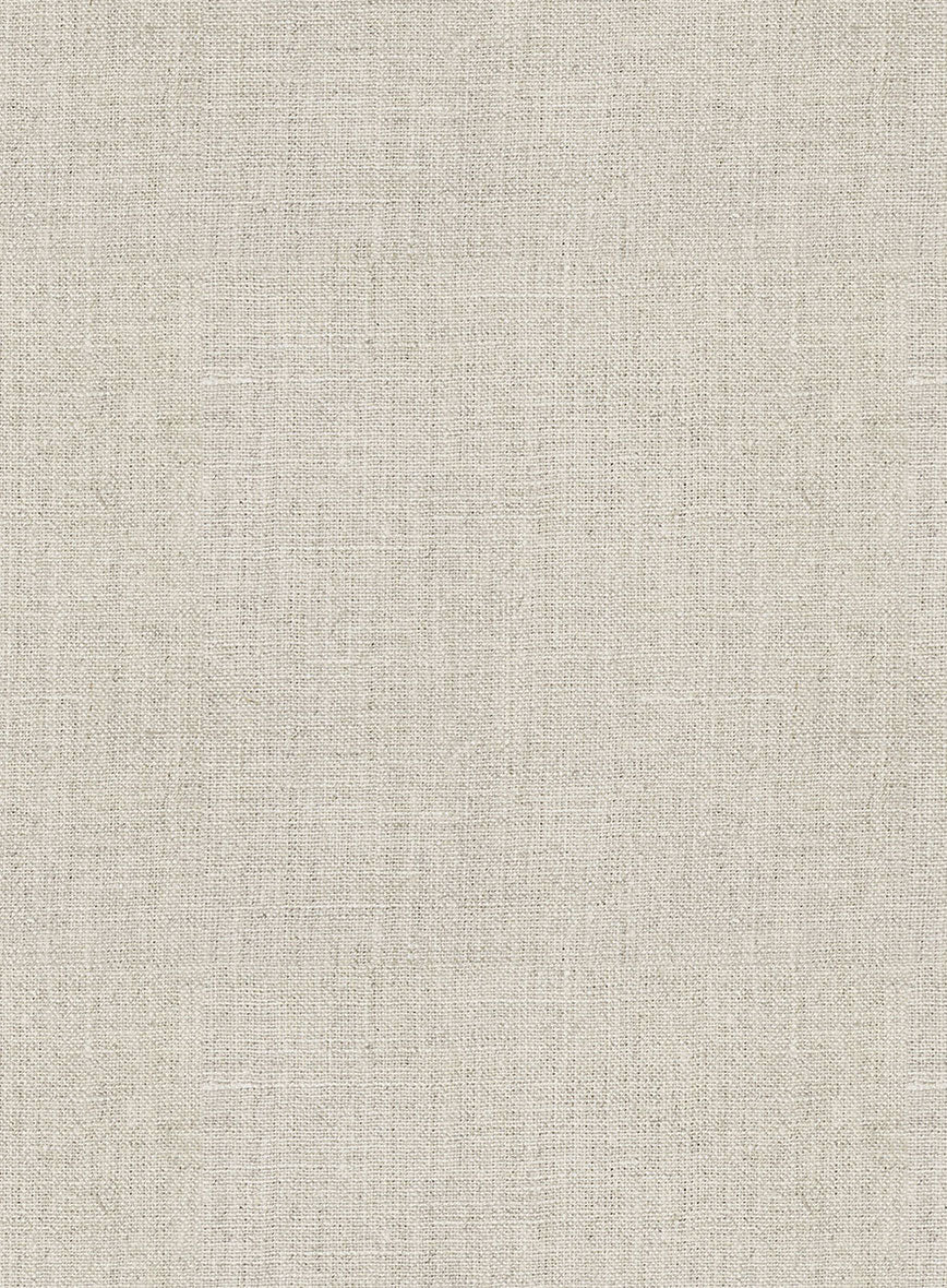 Barn Beige Pablo Style Linen Suit - Image 6