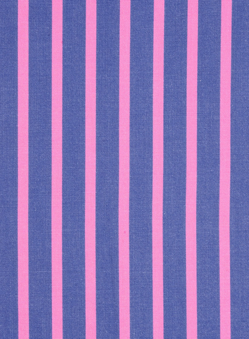 Baron Stripe Organic Cotton Shirt - Image 4