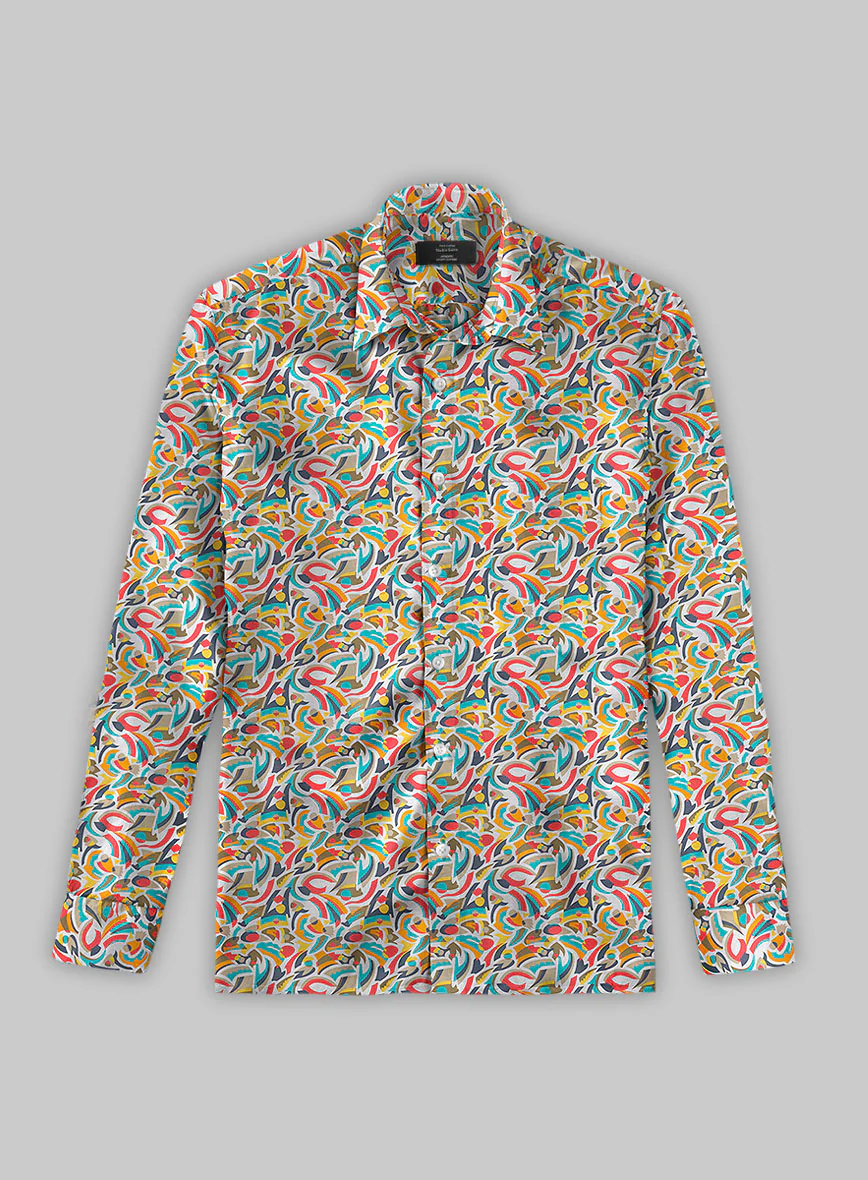 Basilio Silk Cotton Shirt - Image 3