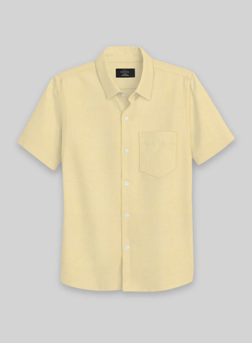 Beige Luxury Twill Shirt