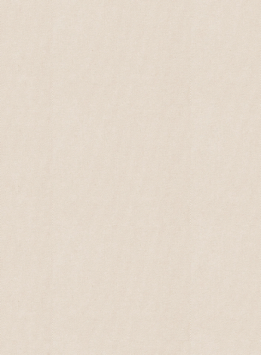 Beige Stretch Chino Jacket - Image 3