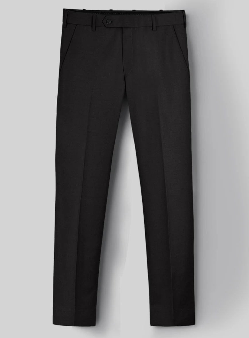 Black Merino Wool Suit - Image 6