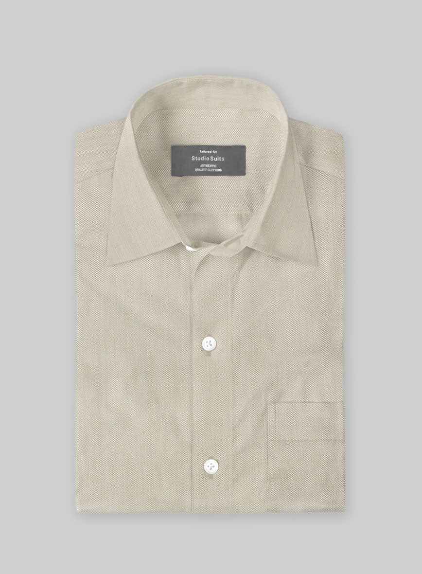 Biscotti Dobby Cotton Shirt - Image 2