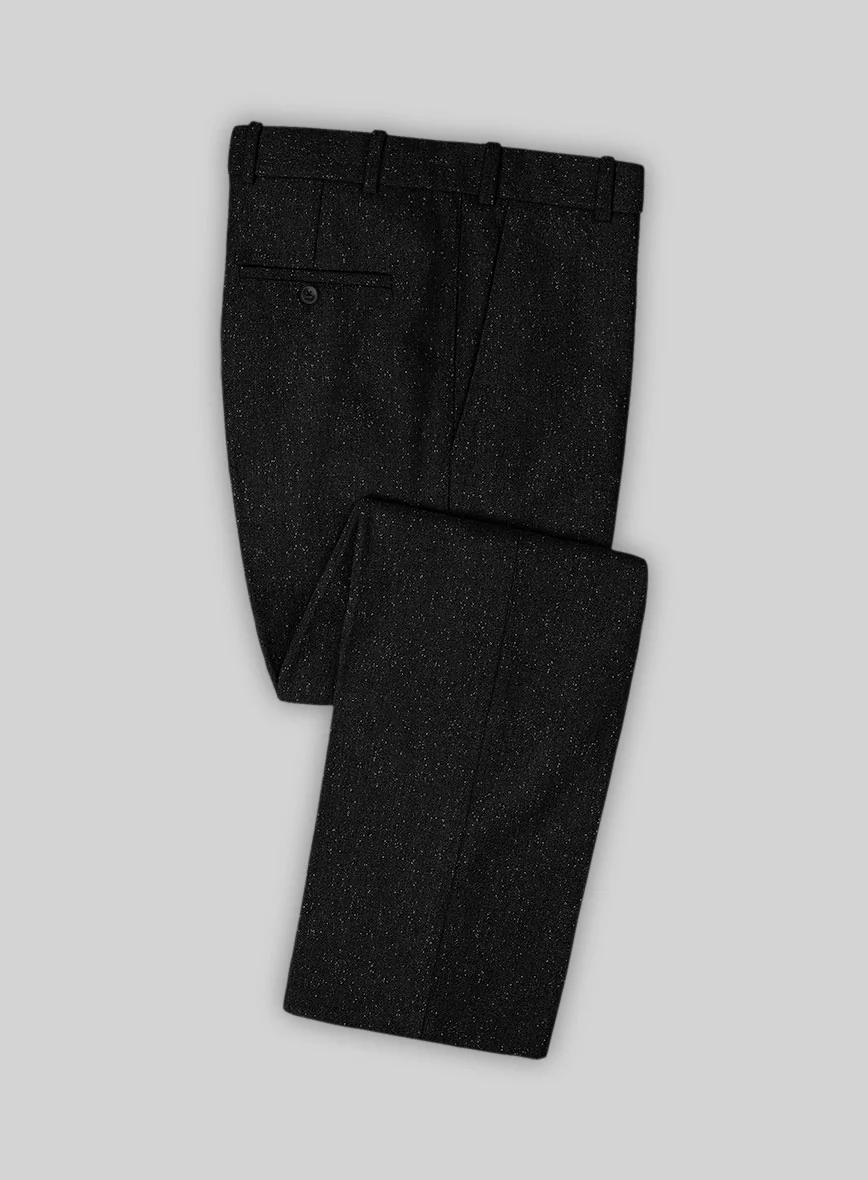 Black Flecks Donegal Tweed Suit - Image 10
