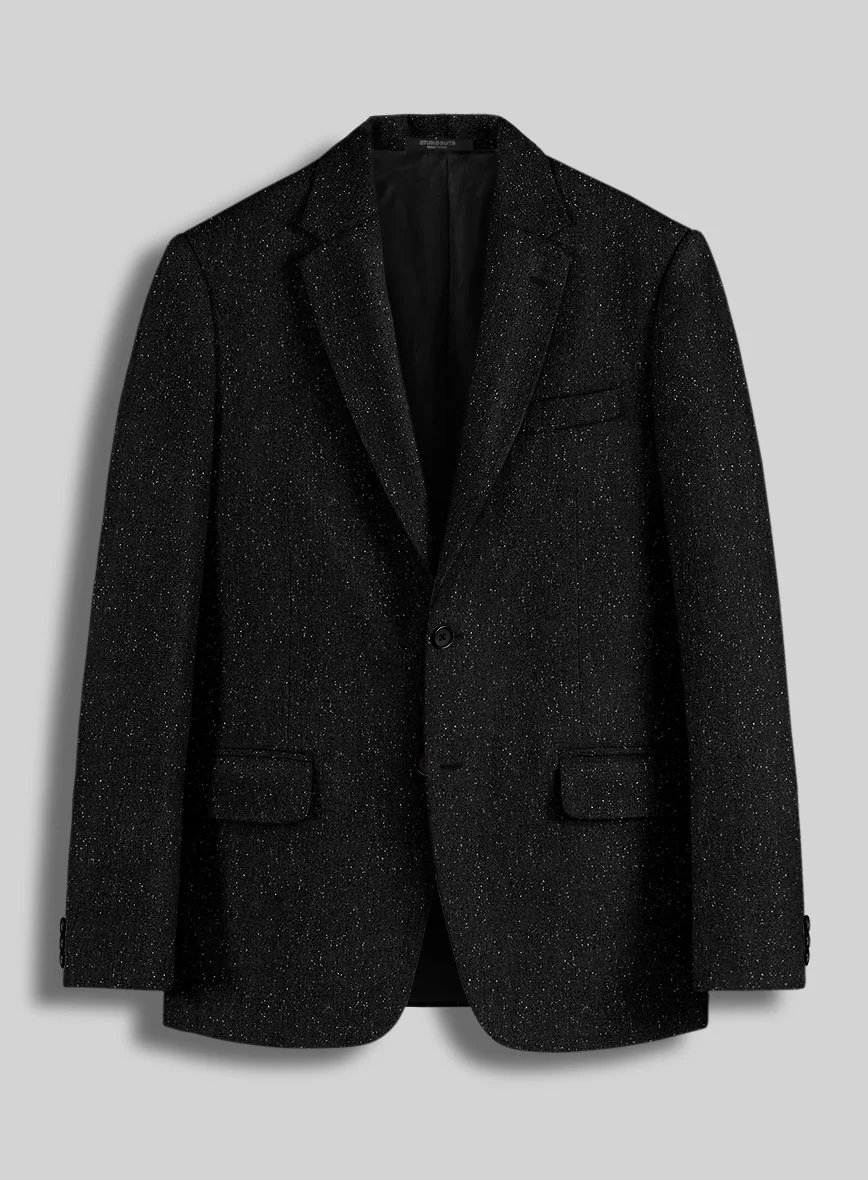 Black Flecks Donegal Tweed Suit - Image 3