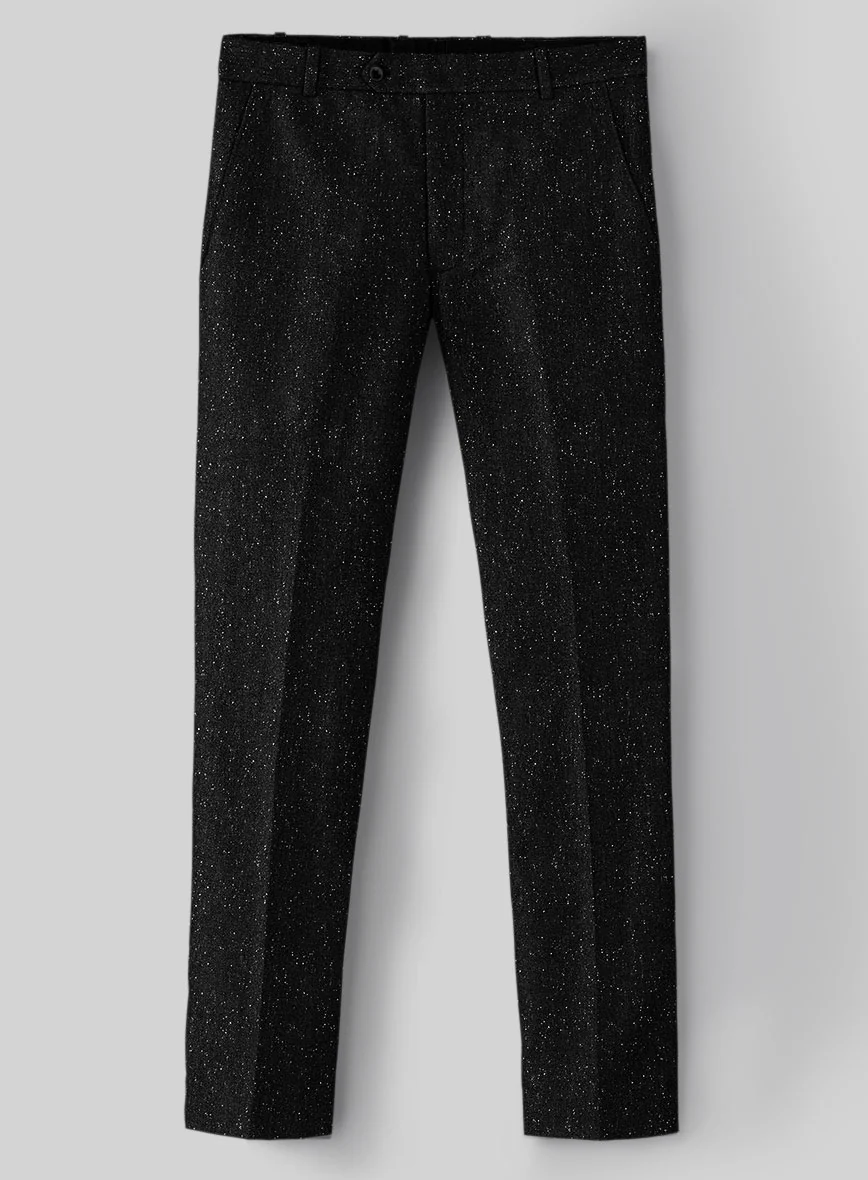 Black Flecks Donegal Tweed Suit - Image 7