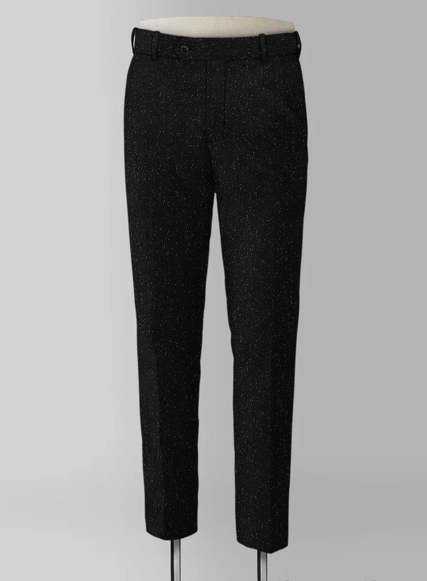Black Flecks Donegal Tweed Suit - Image 9