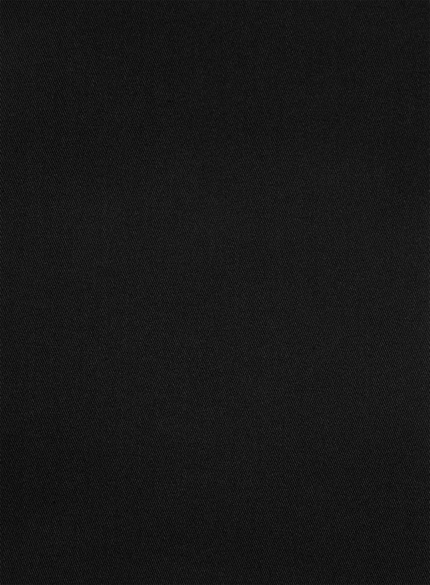Black Napoli Stretch Light Weight Cotton Jacket - Image 3