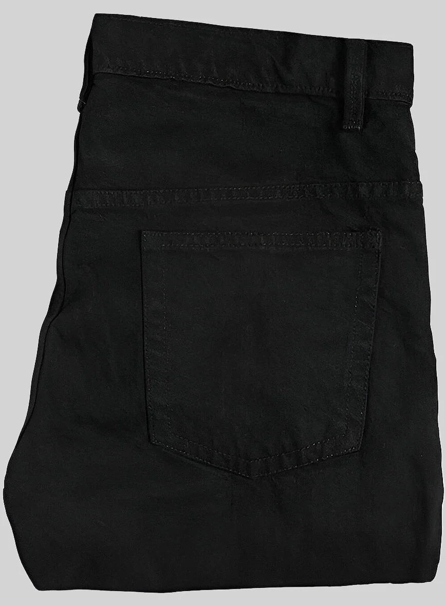 Black Overdyed Denim Jeans - Image 2