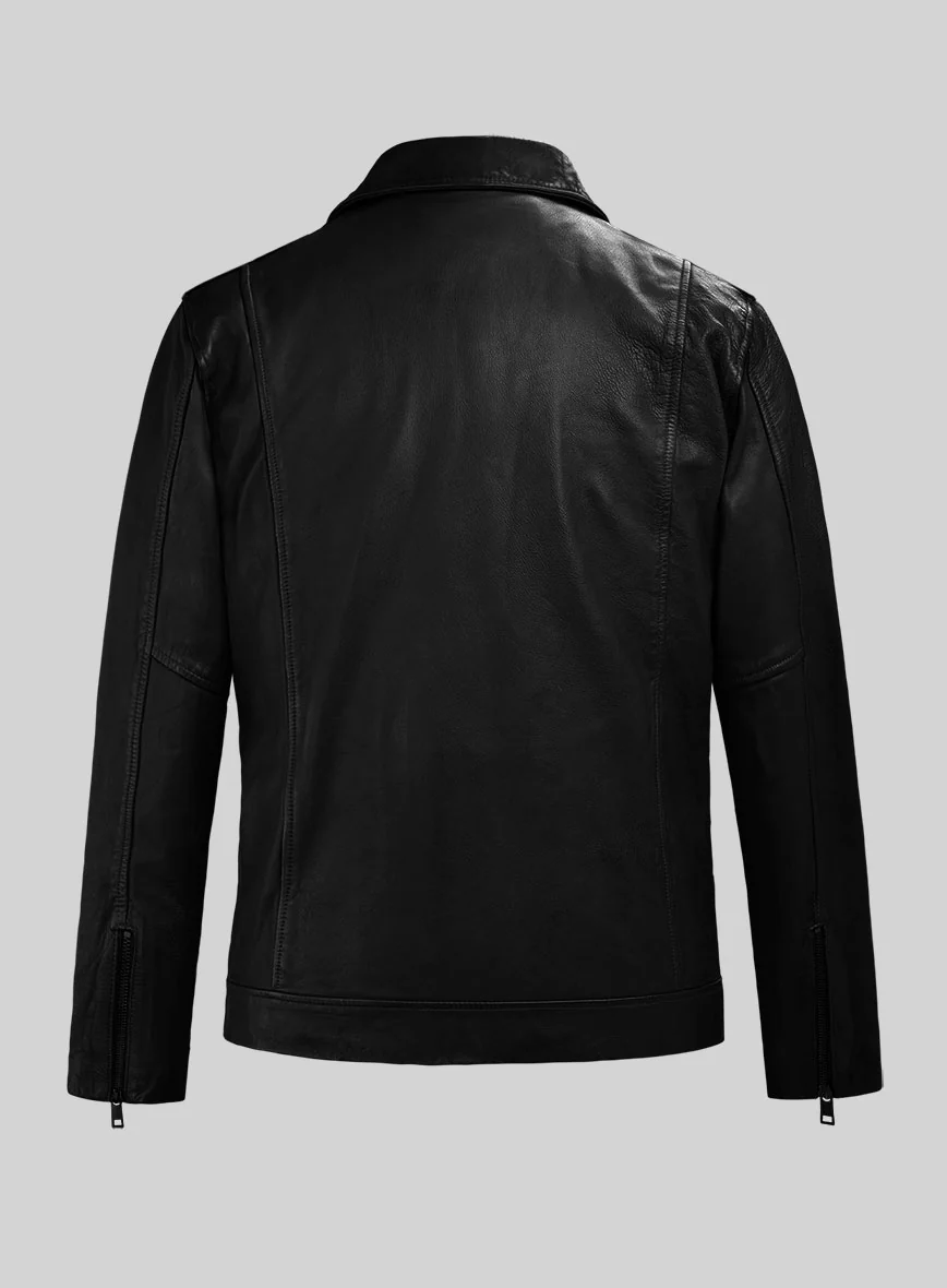 Black Theory Leather Jacket - Image 4