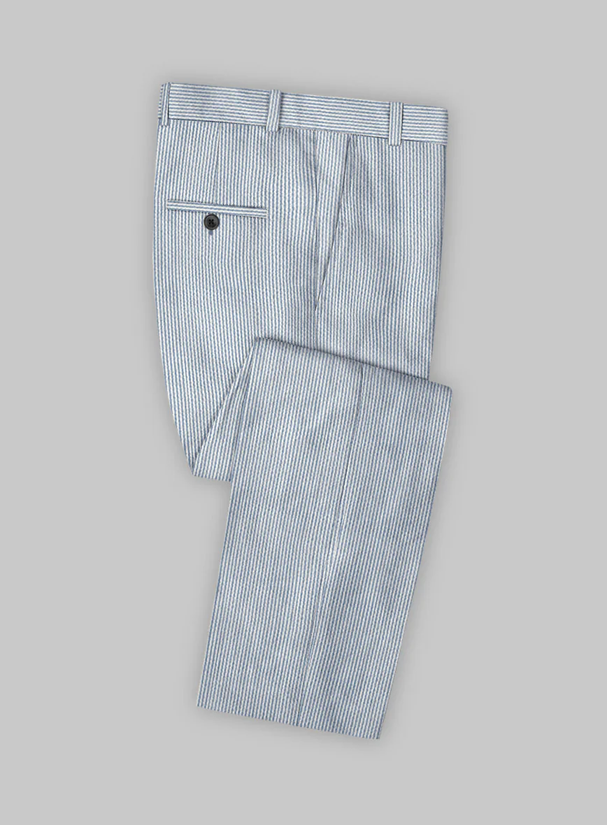Blue Seersucker Suit - Image 5