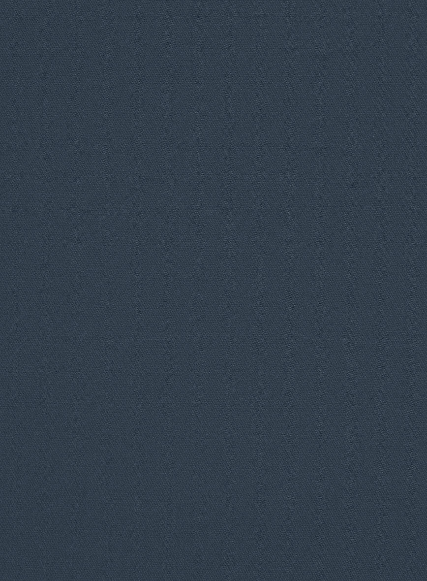 Blue Stretch Chino Pants - Image 3