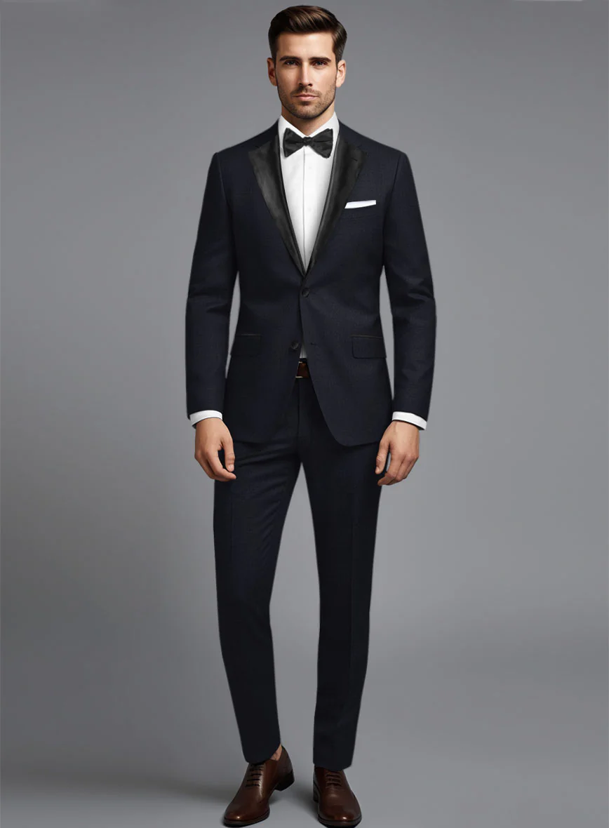 Blue Tuxedo Suit - Image 2