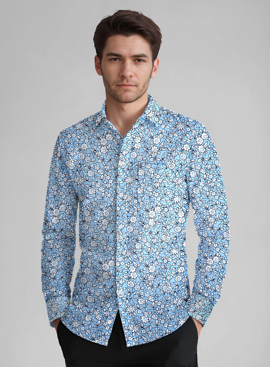 Bluebelle Cotton Lycra Shirt - Image 3