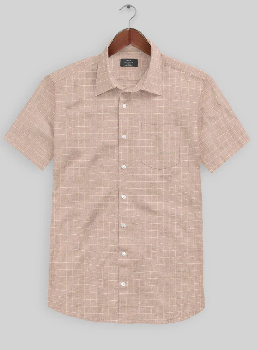 Brandy Rose Checks Linen Shirt