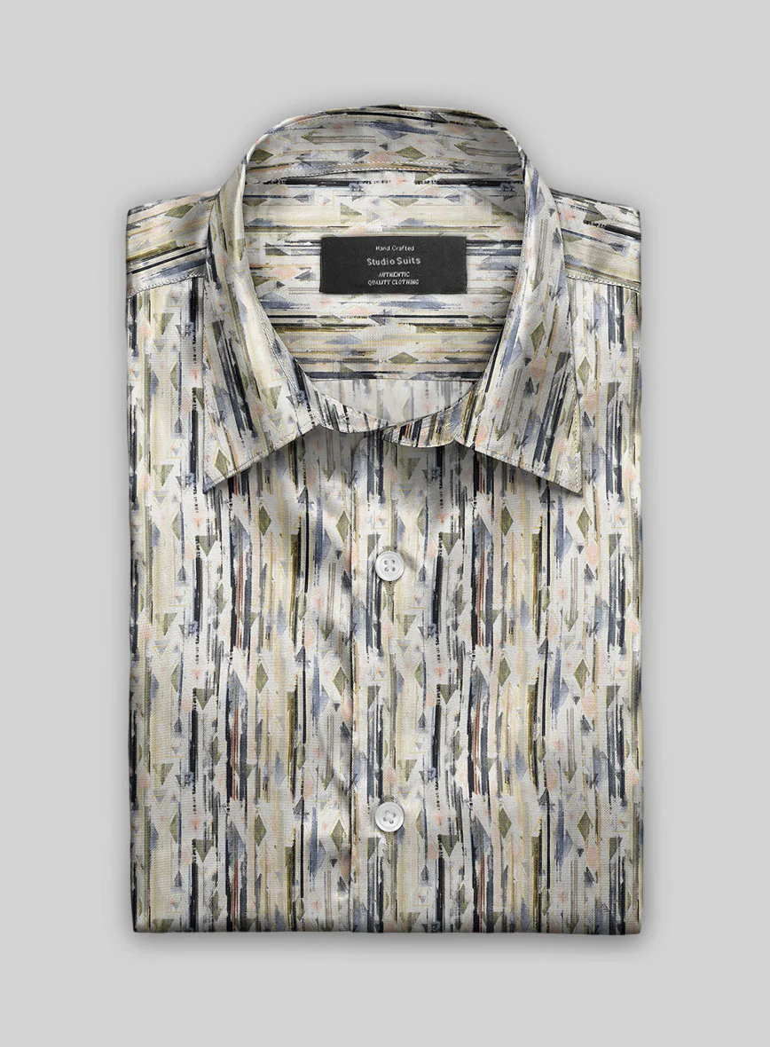 Brekan Silk Cotton Shirt - Image 2