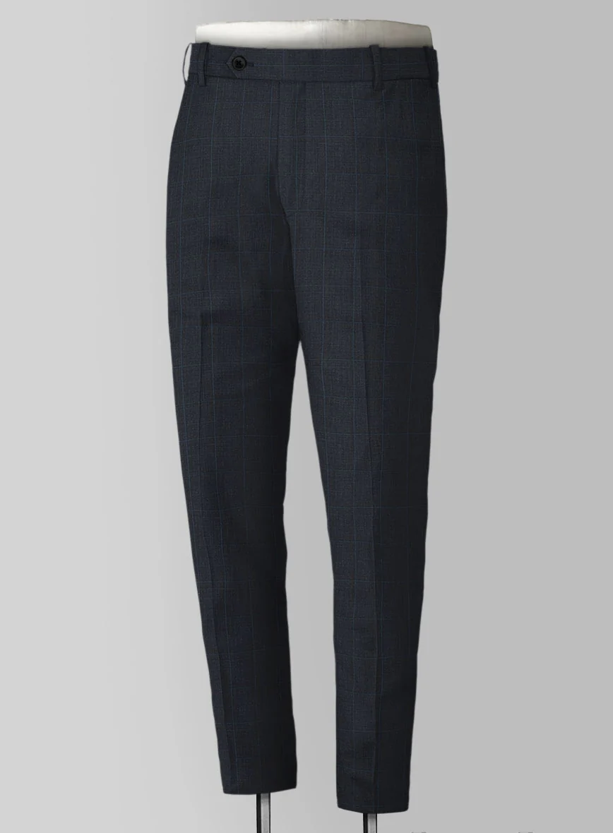 Bristol Blue Checks Pants - Image 2