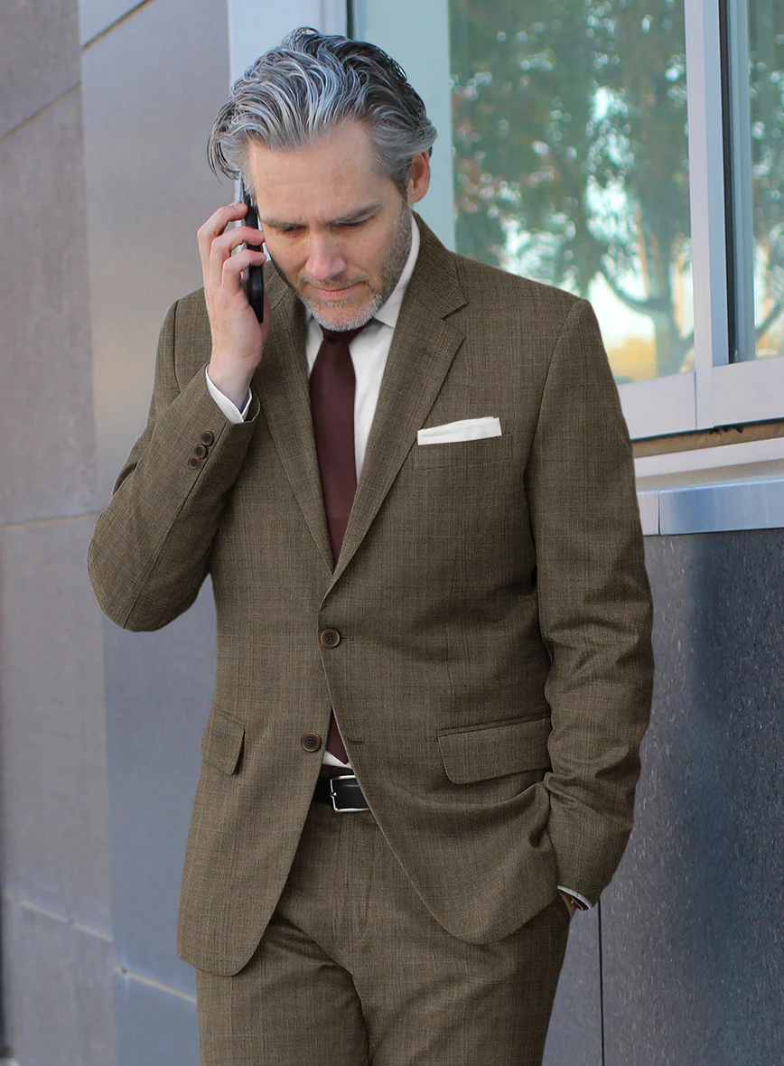 Bristol Brown Glen Suit - Image 4