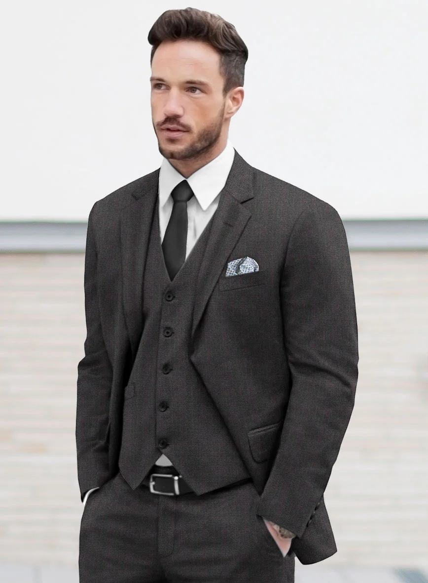 Bristol Celeste Gray Checks Suit - Image 4