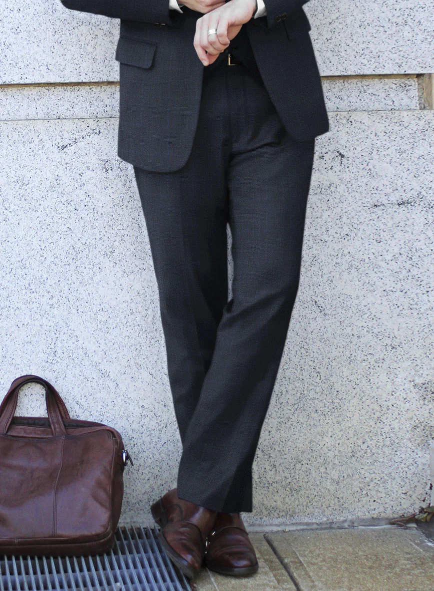 Bristol Classic Blue Checks Pants - Image 2