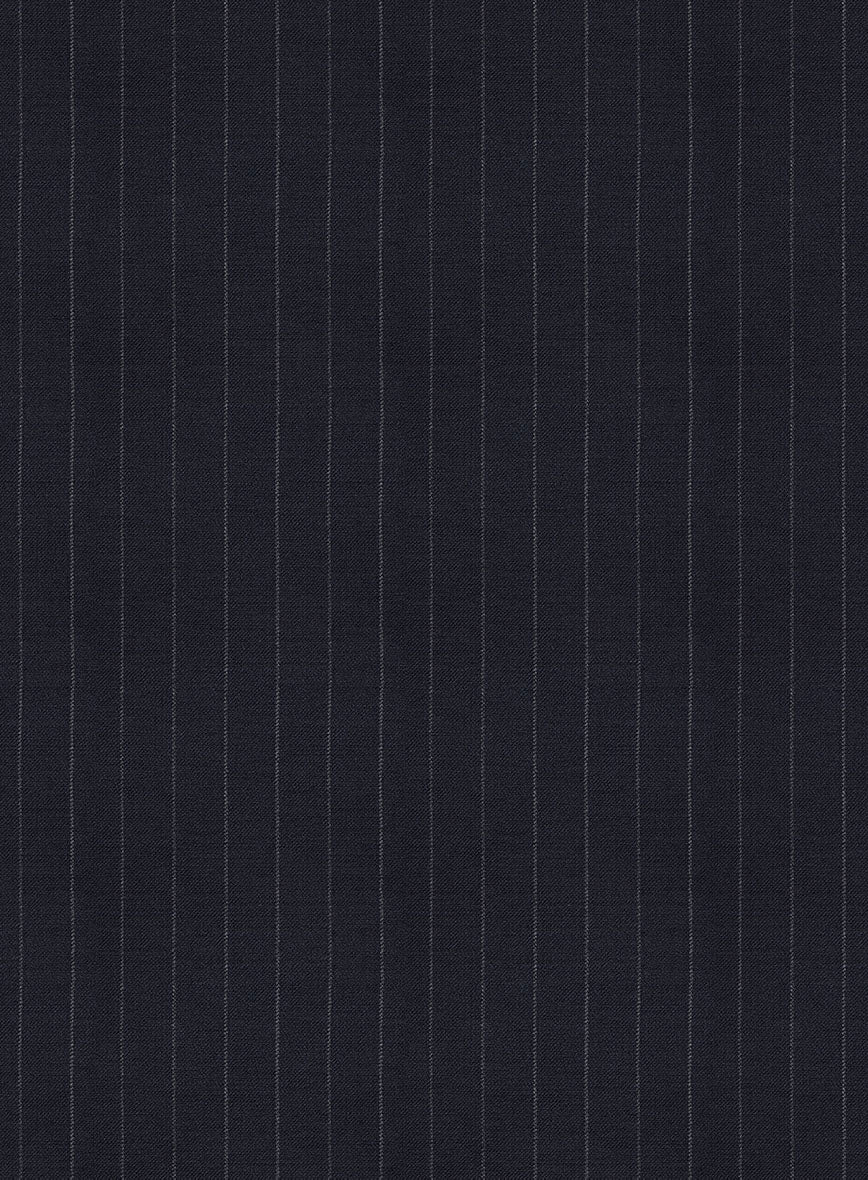 Bristol Dark Blue Regal Stripe Suit - Image 6