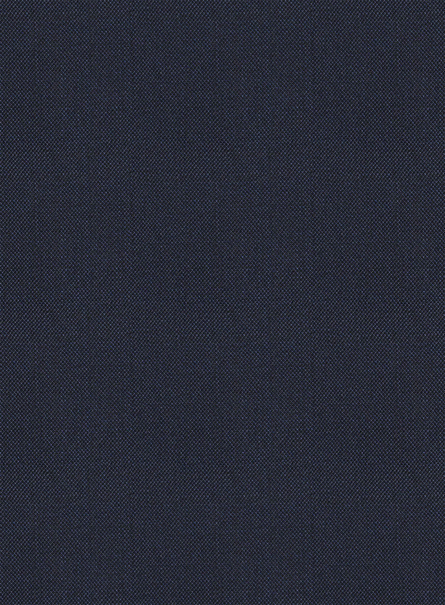 Bristol Dark Navy Sharkskin Pants - Image 3