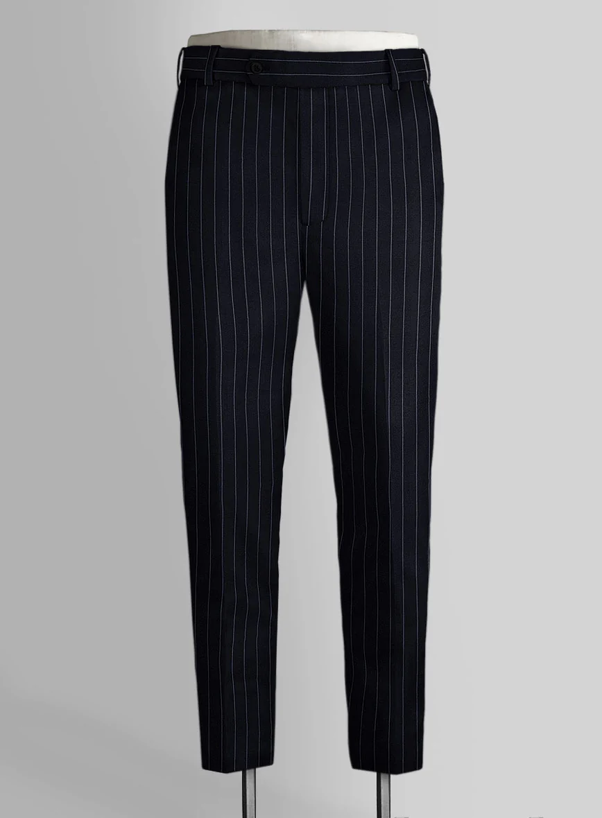Bristol Deep Blue Rope Stripe Suit - Image 4