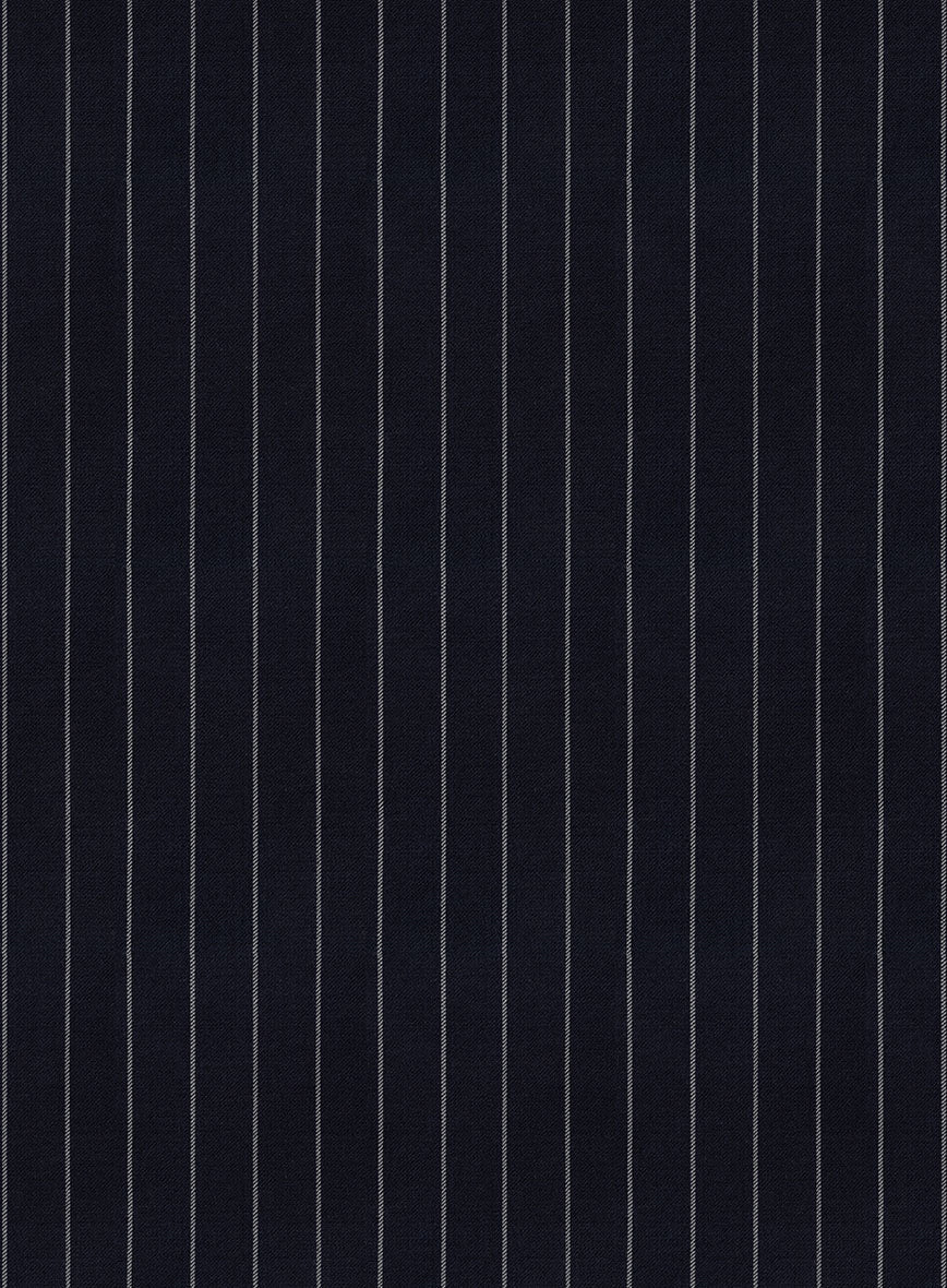 Bristol Deep Blue Rope Stripe Suit - Image 6