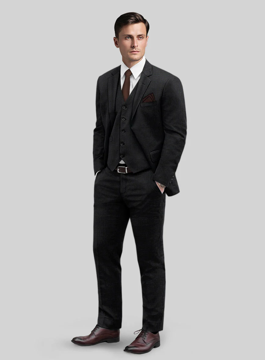 Bristol Emilio Blue Checks Suit - Image 2