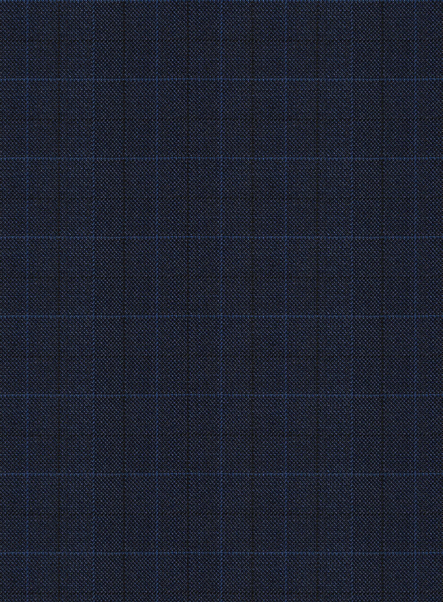 Bristol Igri Blue Checks Suit - Image 6