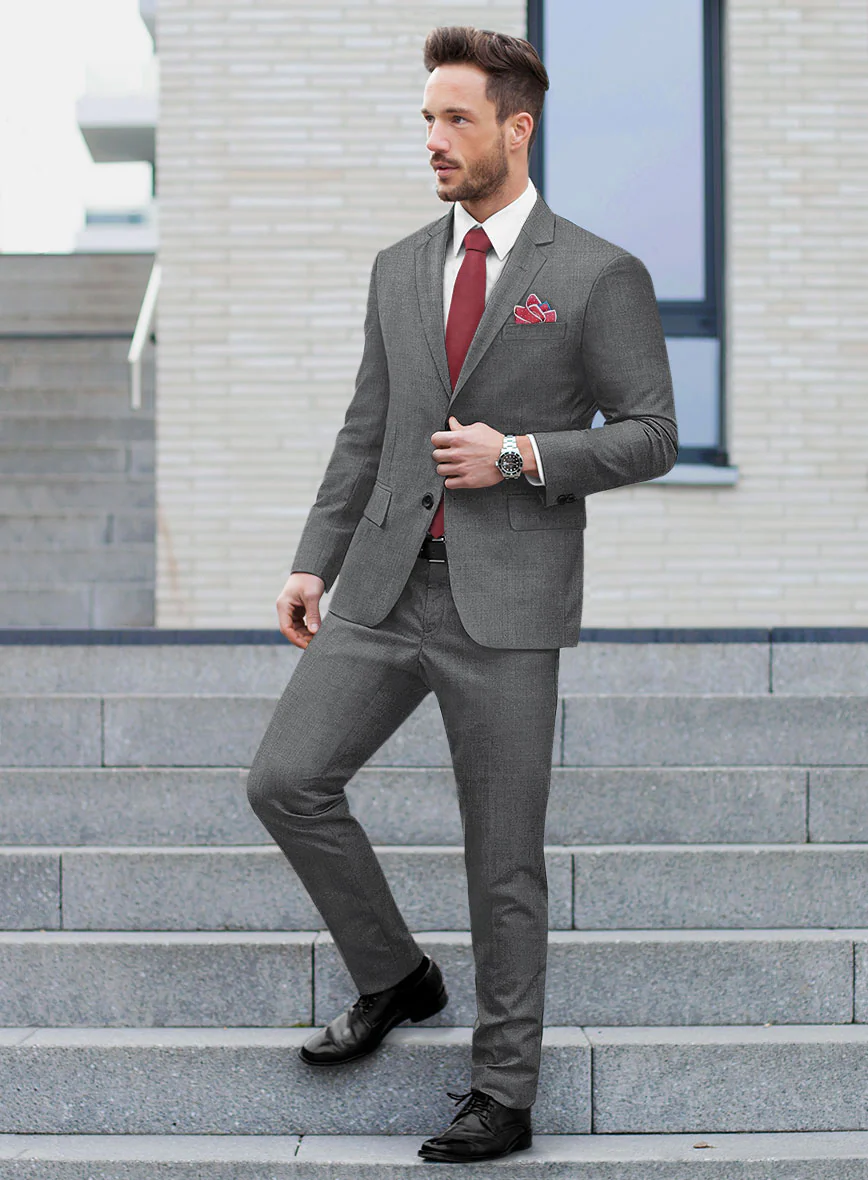 Bristol Mid Gray Suit - Image 2