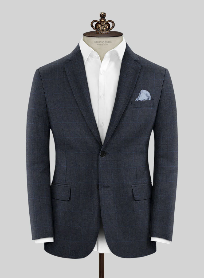 Bristol Mil Checks Suit - Image 3