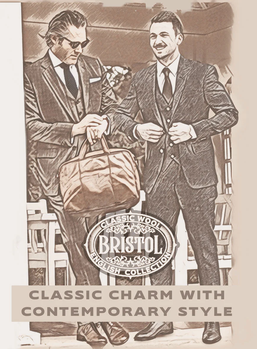 Bristol Nailhead Charcoal Jacket - Image 5