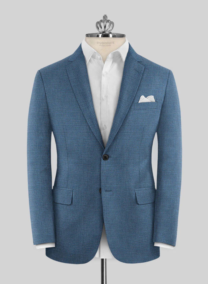 Bristol Nailhead Rich Blue Jacket