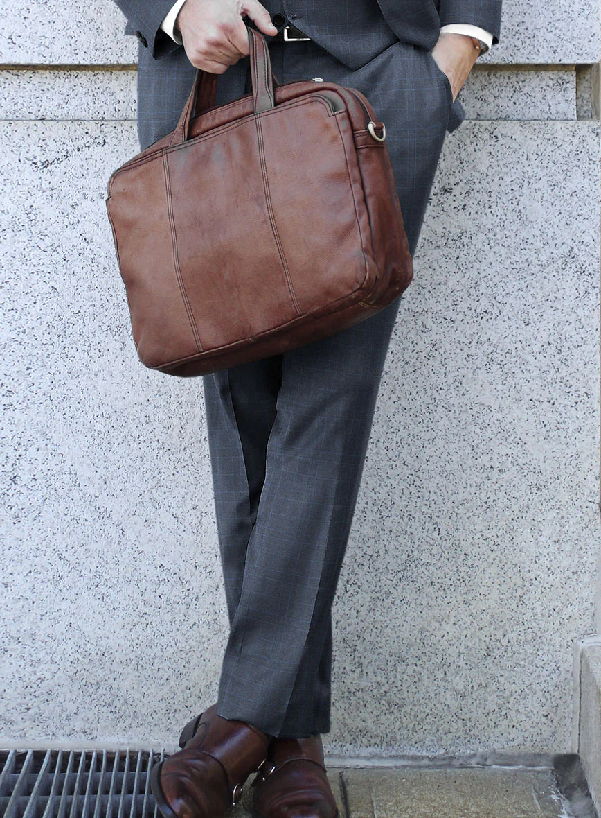 Bristol Rante Blue Checks Pants - Image 2