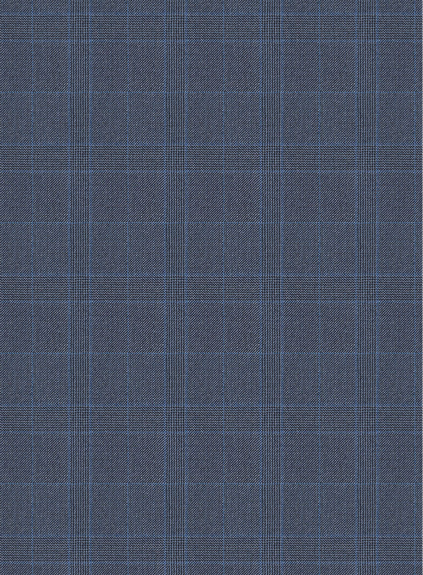 Bristol Rante Blue Checks Suit - Image 6