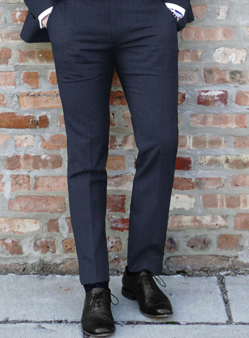 Bristol Regal Blue Sharskin Suit - Image 5
