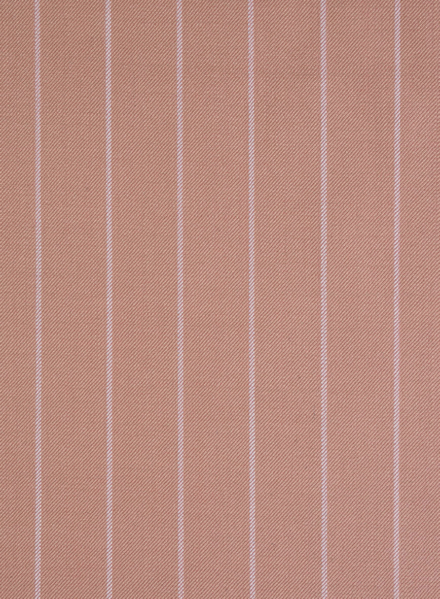 Bristol Rosy Brown Rope Stripe Pants - Image 3