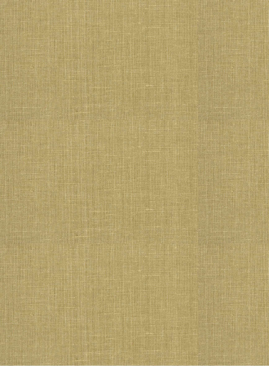 British Khaki Linen Pants - Image 3