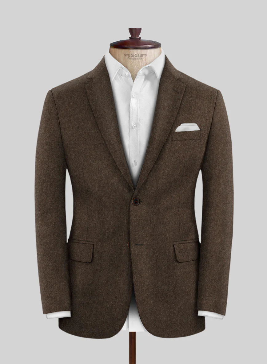 Brown Cashmere Jacket