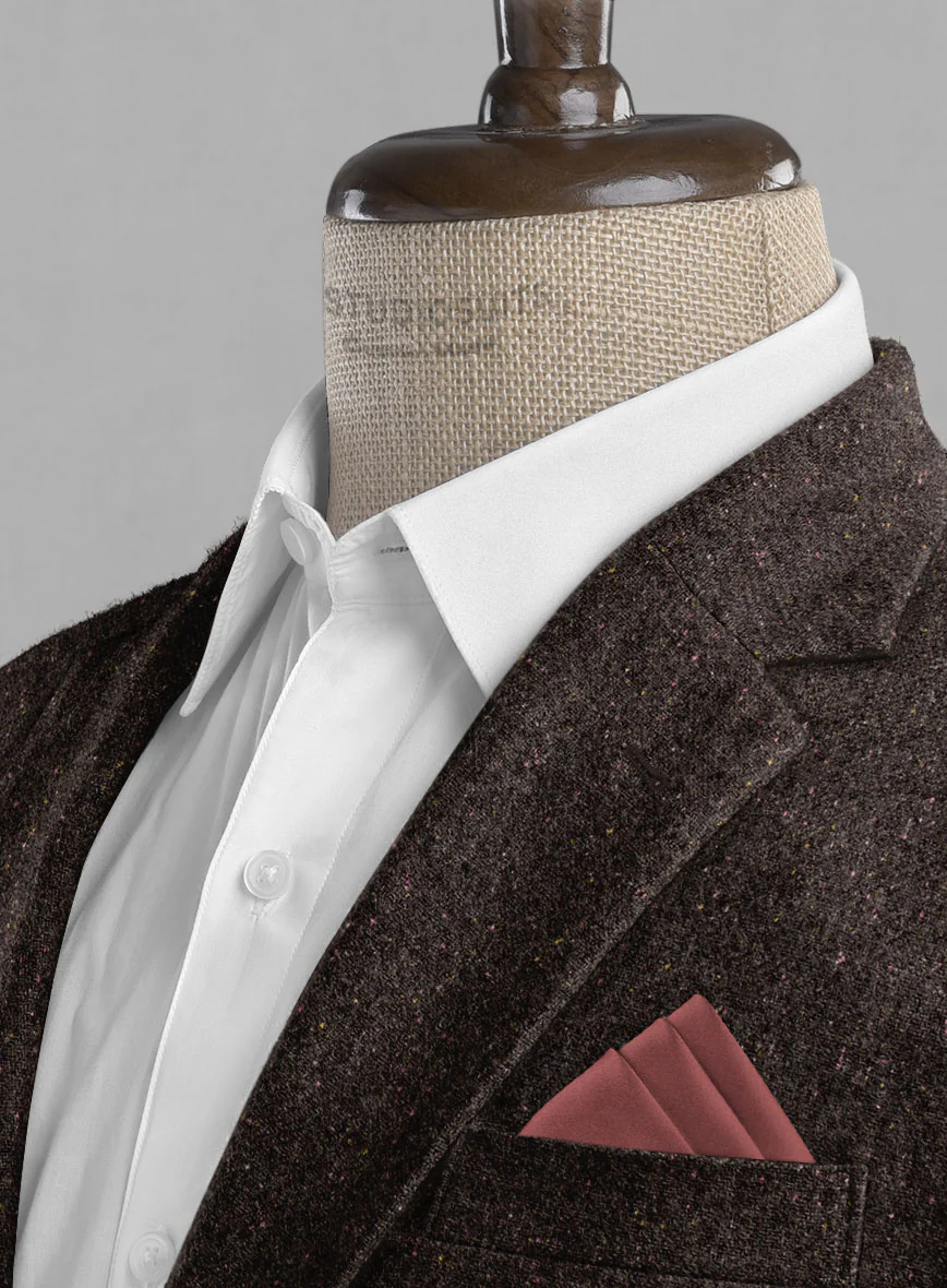 Brown Flecks Donegal Tweed Suit - Image 5