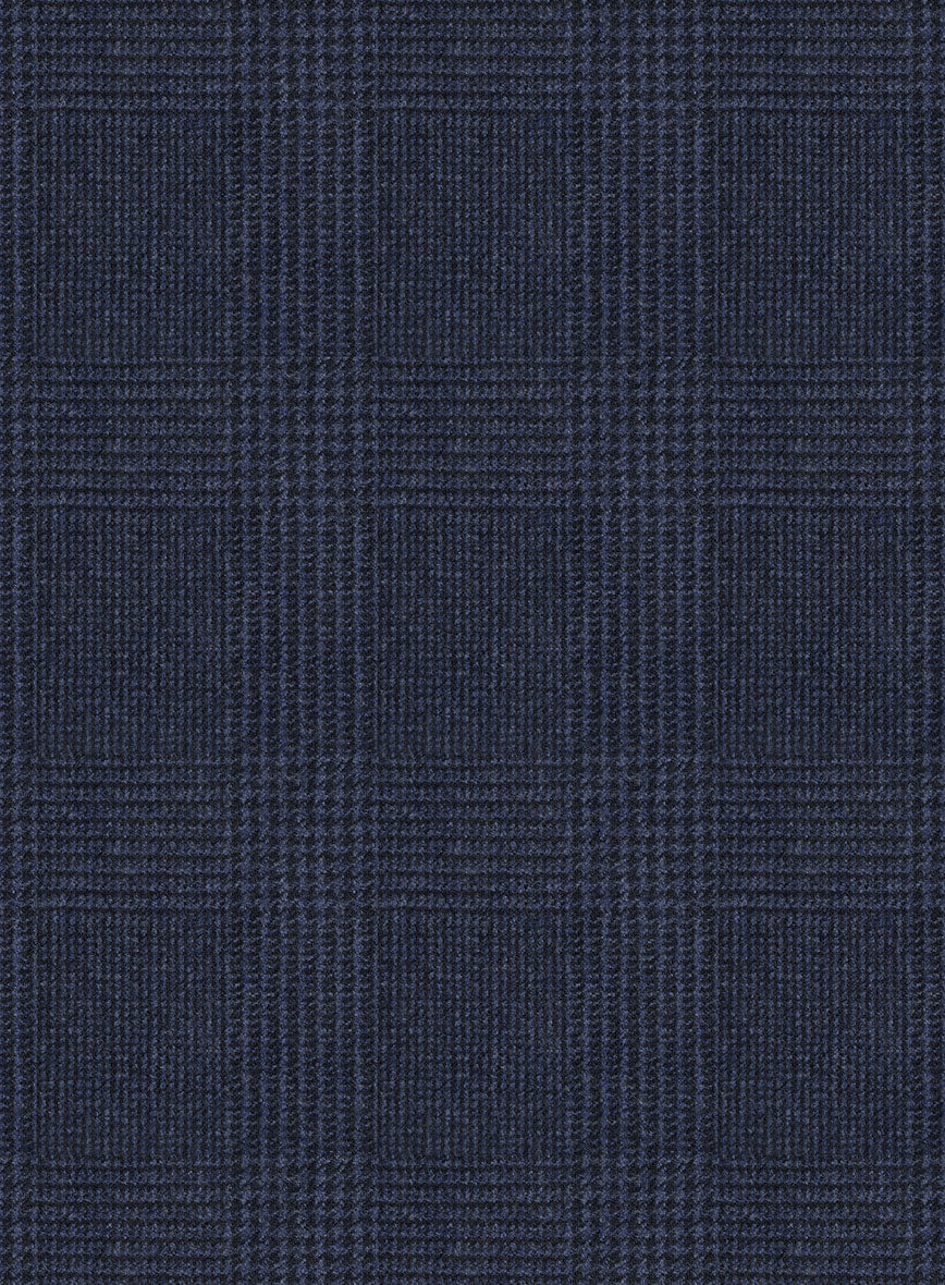 Caccioppoli Calic Glen Blue Wool Suit - Image 6