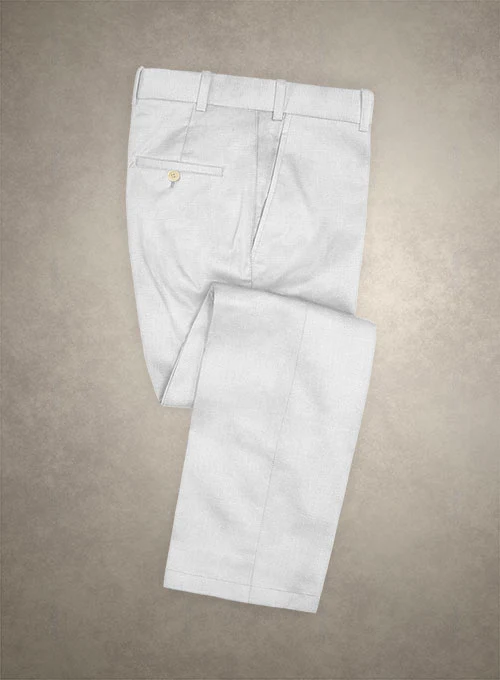 Caccioppoli Canvas White Cotton Suit - Image 4